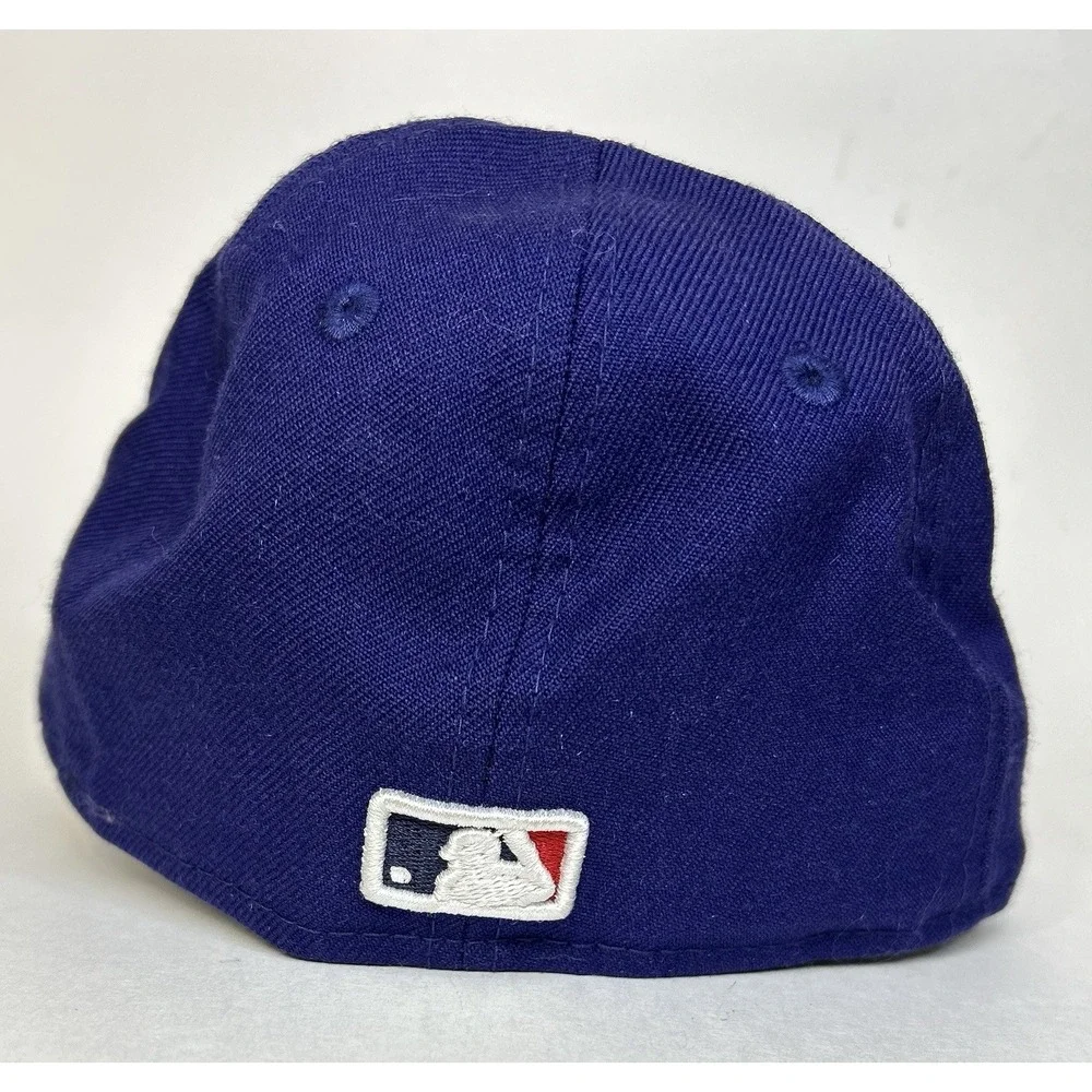 LOS ANGELES DODGERS MLB Baseball Hat New Era 59FIFTY Fitted Kids 6-3/8 100% Wool